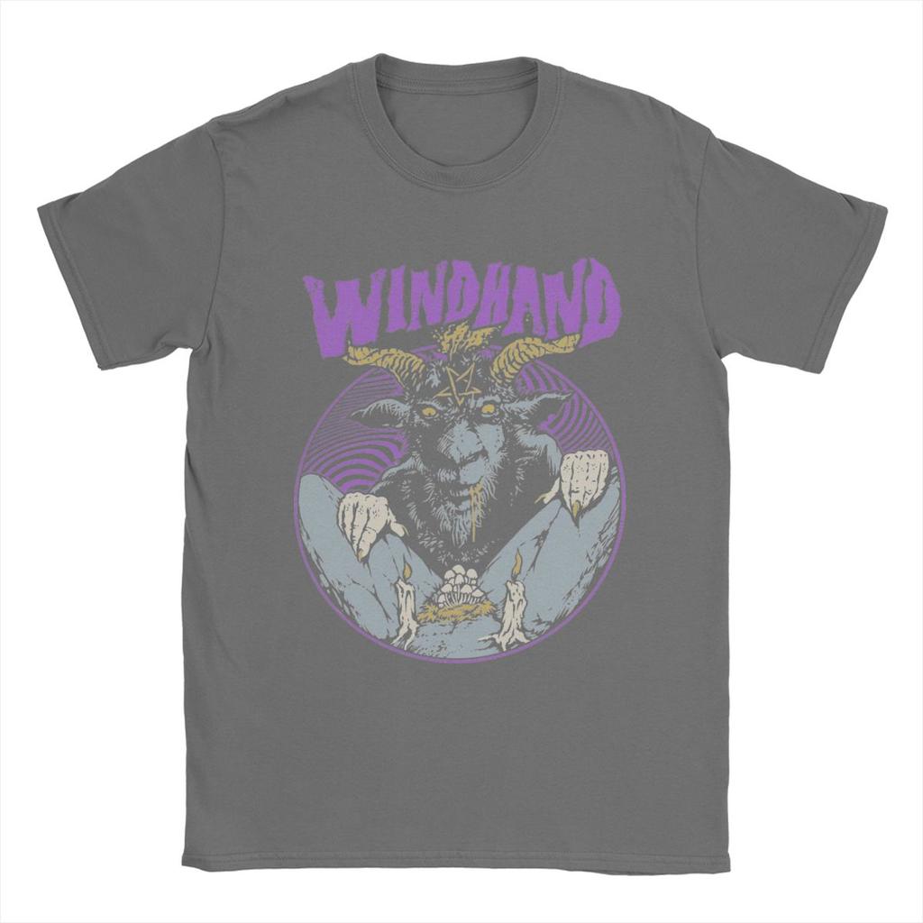 Humor Windhand T-Shirts Men Round Collar 100% Cotton T Shirts Short Sleeve Tee Shirt Birthday Present Clothes