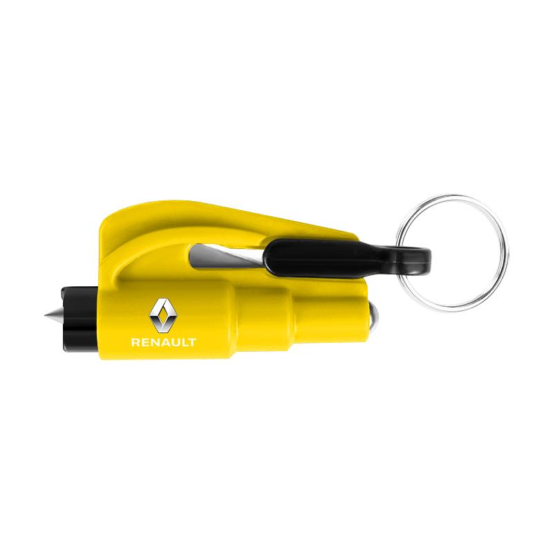 Kladivo pro bezpečnost v autě 3 v 1 Nástroj do auta pro nouzové rozbití skla okna pro Renault Dacia Captur Megane 1 2 3 4 CC Laguna 2 3 Kupé Koleos Kadjar