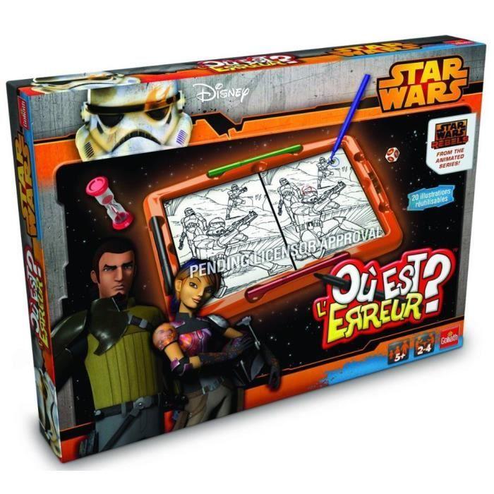 STAR WARS Jeu de Société Où est l'erreur
