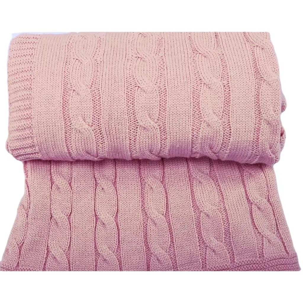 Personality Hu Baby Knitted Fried Dough Twists Blanket Wrap Newborn Swaddling Blanket Spring Summer Baby Blanket Cart Blanket