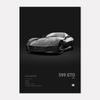 Famous Cars 812 458 296 Canvas Wall Art Print Poster 599XX SP3 F8 Decoration Mural Modern Home Decor Birthday Gift Unframed