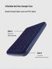 Portable Outdoor Inflatable PVC Air Mattress - Thickened Flocked Design for Home & Camping