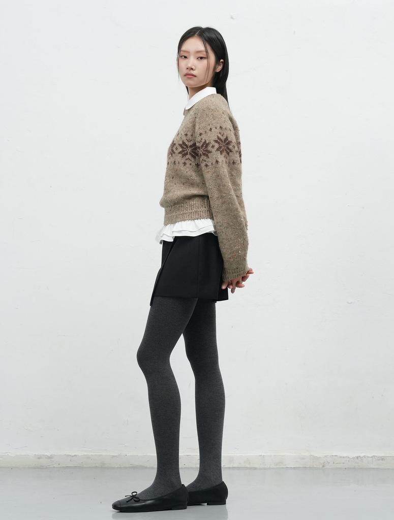 GENERALIDEA Dust Snow Knit Pullover [Beige] / Wbe4L05539