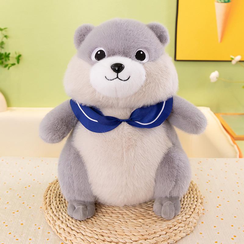Groundhog Cute Cartoon Animal Plush Pp Cotton Filling Kids Gift Decoration Home