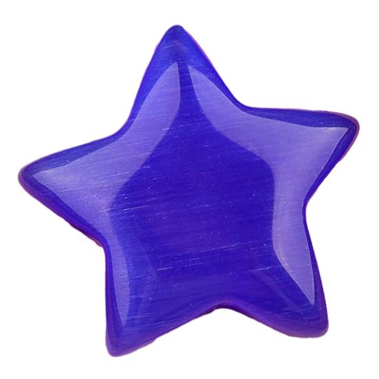 

Yousheng Faux Crystal Mini Star Figurine Healing Stone Star Shaped Ornament Hand Carved Pocket Star Stones for Meditation Reiki Balancing A
