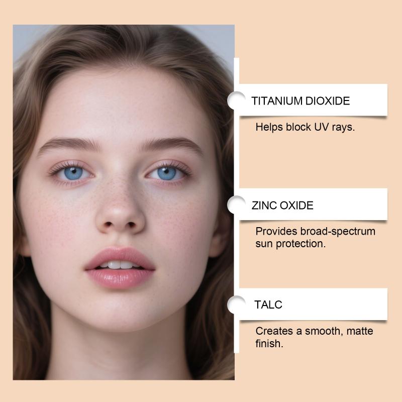 Sunscreen Loose Powder Sunblock Skin Protective Invisible Pore Solar Blocker Lasting Oil Control Light Waterproof Setting Powder