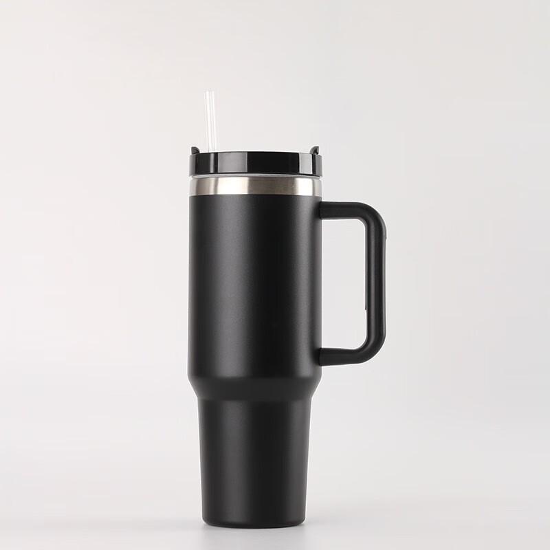 Shangqi Portable Insulated Tumbler with Handle and Straw