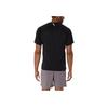 Asics Solid Color Pullover Round Neck Short Sleeve Raglan T-Shirt Men Tops Black 2031E888-001