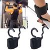 1 PC/Pair Pull-up Weight Lifting Grip Hook Non-Slip Adjustable Auxiliary Power Wrist Guard 1 Pair Auxiliary