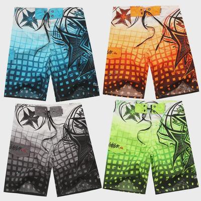 Shorts de playa de secado rápido con efecto piel de melocotón para hombre: colección de verano 2024