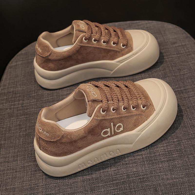 Girlfriend sister, winter new ins student platform heightening sports board shoes casual 35