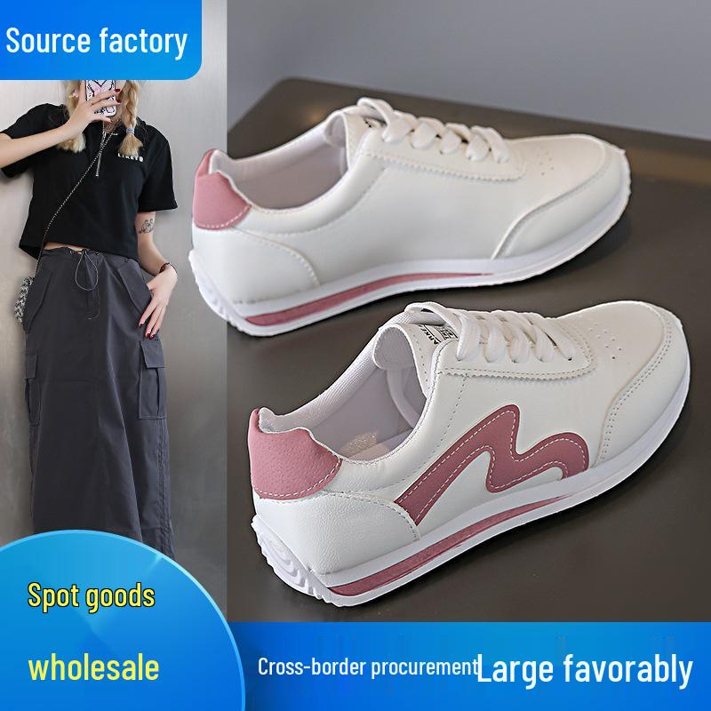 Forrest Gump Women's 2025 Lightweight Breathable Leather Running Shoes - Versatile & Soft Sole for Summer.