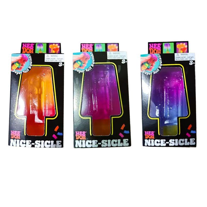 Schylling Ice Cream & Popsicle Squishy Toy Anti Anxiety Stress Relief Fidget Toy Sensory Play Toy for Kids Adults