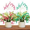7Pcs Octopus Tentacle Plant Stakes Glow In The Dark Octopus Decorative Garden Stakes Seamonster Tentacles Stakes for Home Garden
