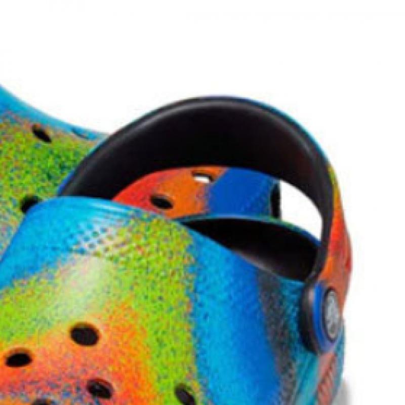 Crocs Common Spray Die Clog Black Multi 208054 0c4