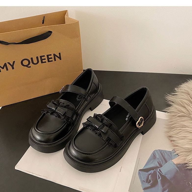 

Fashion Women s Loafers Shoes with Bow Medium Heels Round Toe Ladies Pumps Casual on Sale 39 2025 Trend Offer Genuine Mark Footwear Shoe 35