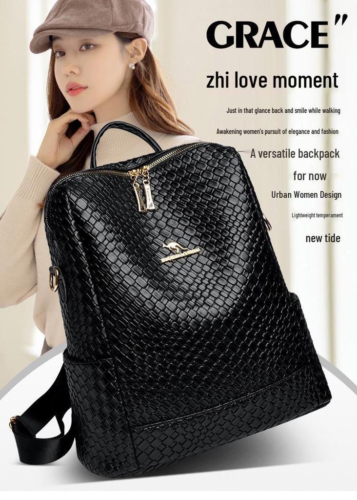 High-Capacity Women's 2025 Stylish Academic Backpack - Ideal for Commuting and Travel