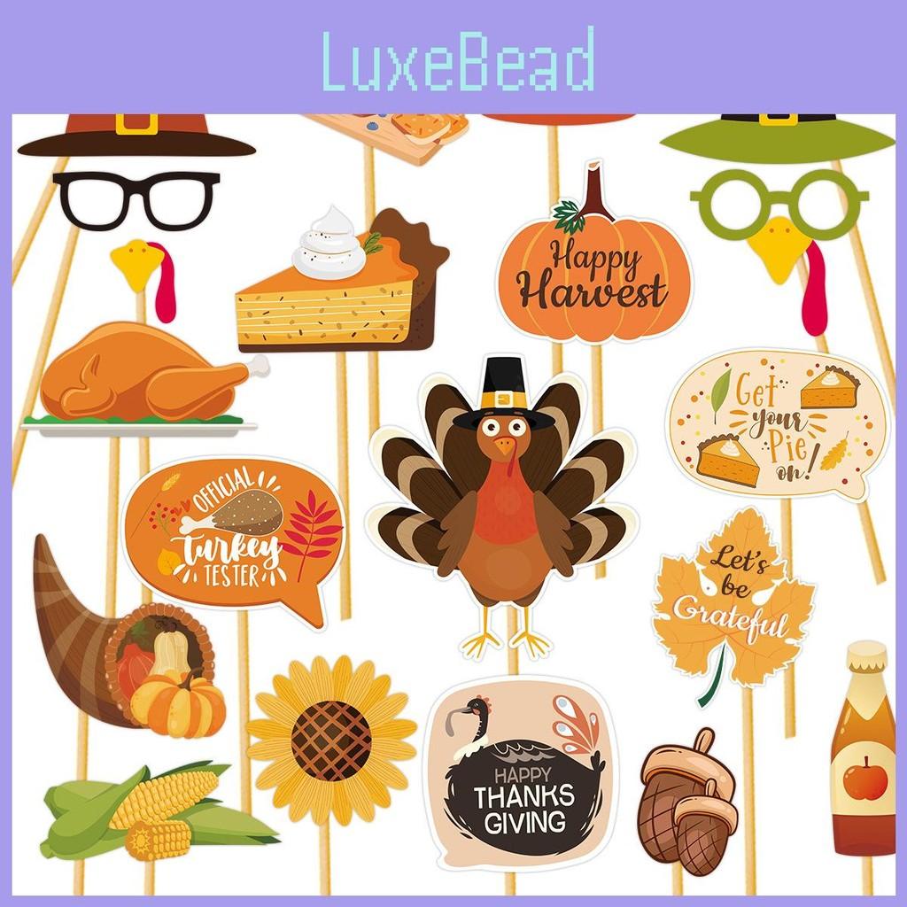 Design Turkey Festive Photo Props For Thanksgiving Day Celebration Party