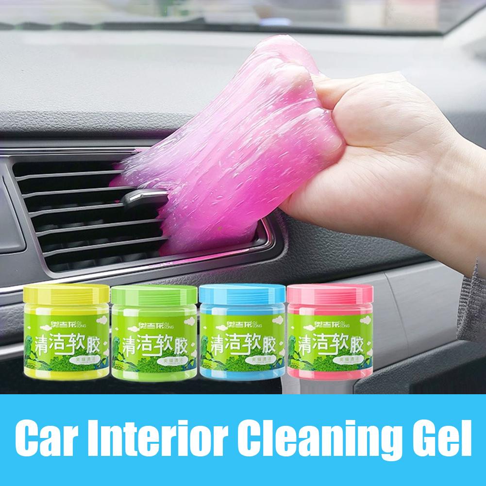 NewAuto Car Cleaning Pad Glue Powder Cleaner Magic Cleaner Dust Remover Gel Home Computer Keyboard Clean Tool Car Cleaning