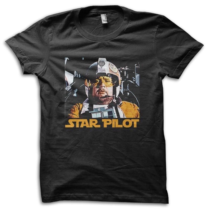 

Rebel Starfighter X-Wing Pilot Funny Parody Star Wars T-shirt M5618 S