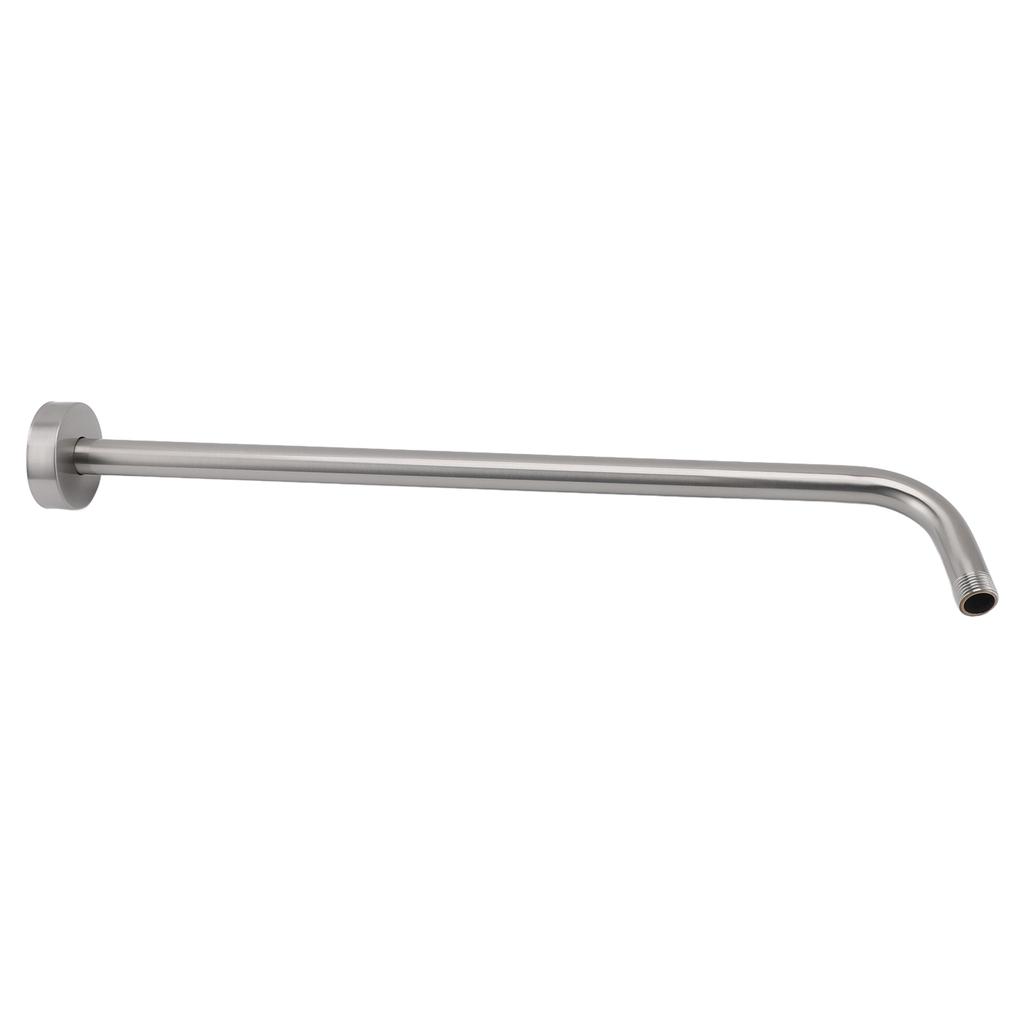 Shower Arm NPT1 2 Stainless Steel Wall Mount Concealed Shower Head Extension Arm with Flange Brushed