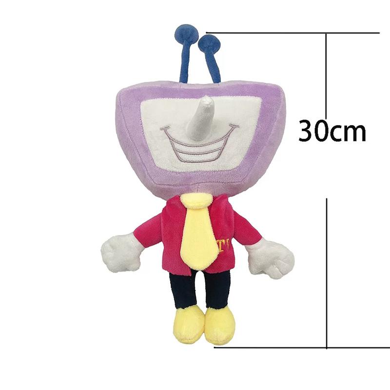 

30CM Kris Deltarune Tenna Plush Toy Cute Cartoon Peluche Tenna Deltarune Spamton Plush Delta Rune Plush Doll Kids Christmas Gift 30cm червоний