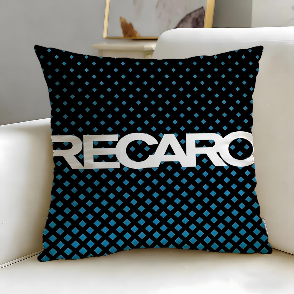 classic brand Recaro Cushion Cover Soft & Easy-Wash Pillow Case – Versatile for Couch, Bed, Travel and Office