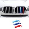 Front Kidney Grille Tri Color M Sport For BMW X3 X4 Ert Trims Cover 11-17