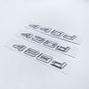 New Numbers Letters 420d 428d 430d 435d 440d ABS Emblem for BMW 4 Series F32 F33 F36 G22 G23 Car Trunk Nameplate Logo Sticker