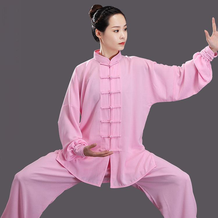 Roupa Solta Traje Tradicional Chinês Tang Roupas Kung Fu Retrô Oriental Unissex Tai Chi Cintura Elástica Roupa de Casa