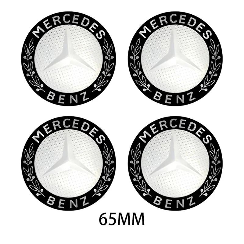 

4Pc 56mm/65mm Car Wheel Center Hub Cap Auto Rim Covers Mercedes Benz Amg C180 C200 C260 C300 W108 W124 W126 W140 W168 W169 W176