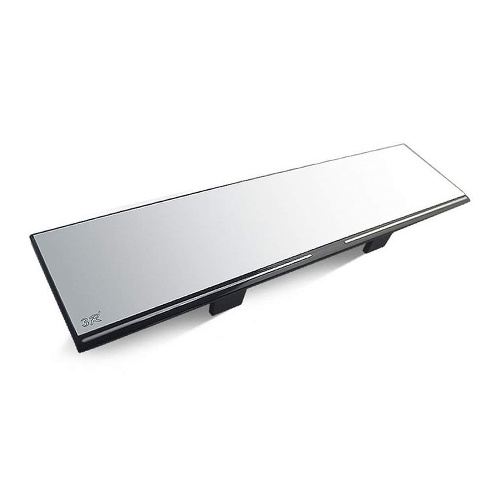 

lifepower Large Rearview Flat 30cm Easy Installation Wider Field of Glare Accident Easy Clear Rearward Wide Mirror Mirror, Mirror, Wide, (Simply білий
