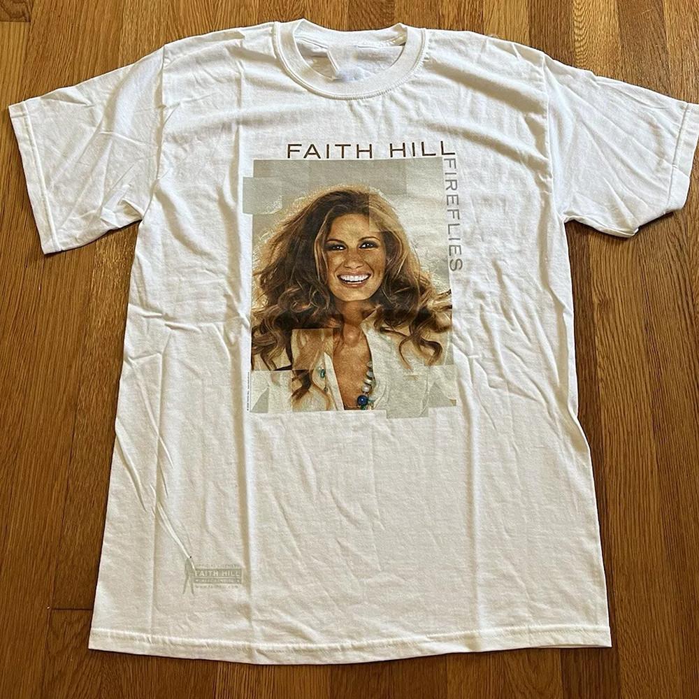 Faith Hill Fireflies Country Music Tour Concert Band T Shirt Size S-5XL AD179 Unisex T-Shirt XXL
