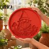 Stampi in Cemento per Paesaggistica, Stampo in Silicone per Pietra da Calpestio, Stampo per Mattoni Decorativi Girasole/Farfalla/Ape/Zucca/Fiocco di Neve/Funghi/Fatina, Riutilizzabile, Cemento Unico