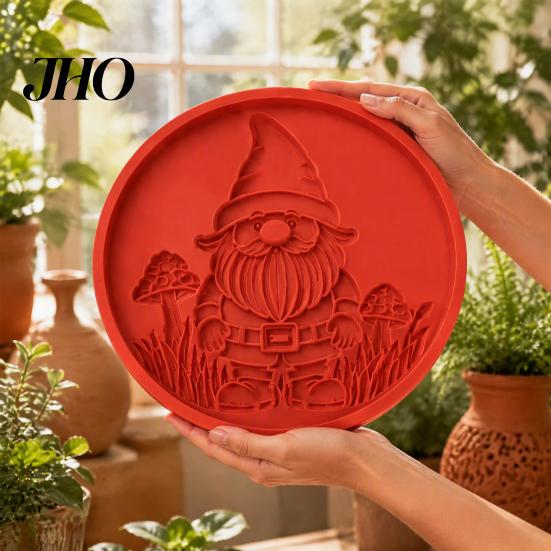 Stampi in Cemento per Paesaggistica, Stampo in Silicone per Pietra da Calpestio, Stampo per Mattoni Decorativi Girasole/Farfalla/Ape/Zucca/Fiocco di Neve/Funghi/Fatina, Riutilizzabile, Cemento Unico