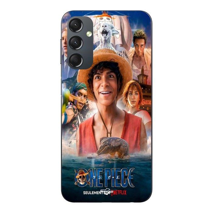 Coque Pour Samsung galaxy A24 poster Luffy One piece Maniacase