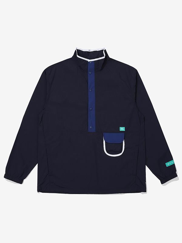 Bbc Earth High-Neck Anorak_Navy