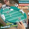 Jeu de Football de Table Match avec 2 Balles - Jouets Éducatifs conçus pour les Enfants Présentant 2 Balles