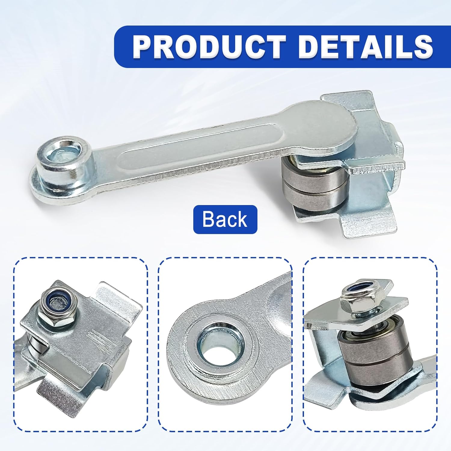 

Chain Tensioner Adjuster with Spring Nut Kit Compatible with Dirt Rocket RSF650 Electric Mini Dirt Sport Bike & Razor MX500 MX650 SX500