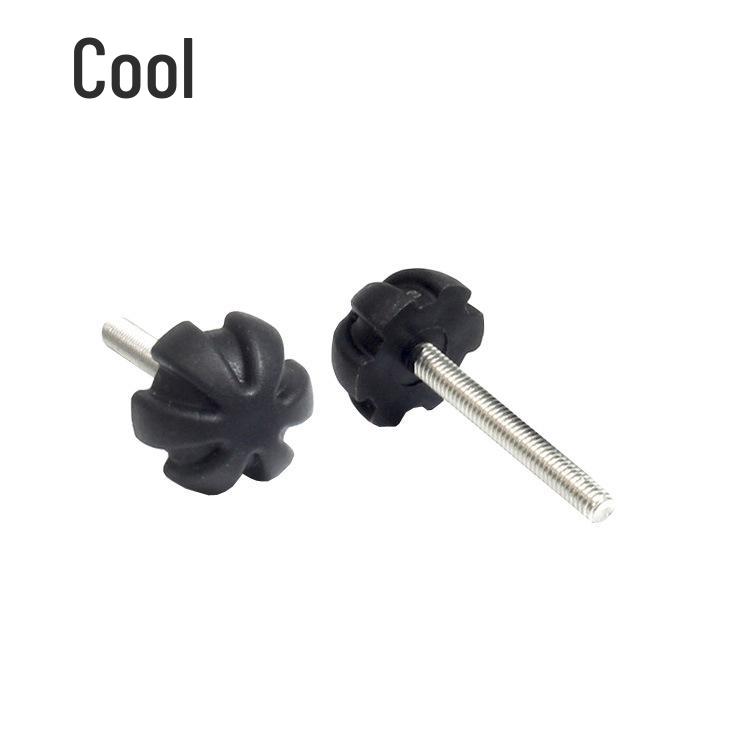 Rubberized Star-Shaped Torx Handle Hand-Tightening Screw