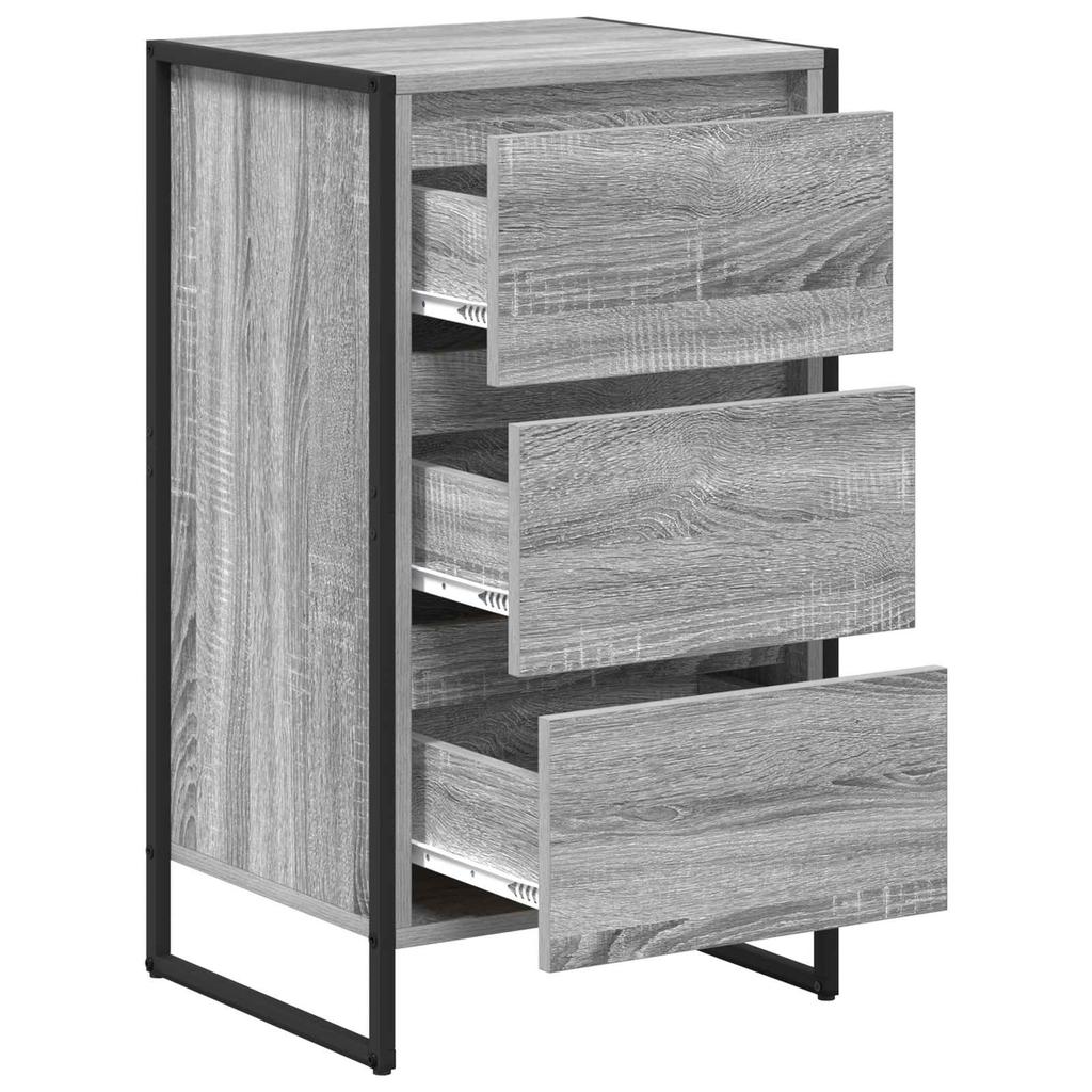 Sideboard Grey Sonoma 42 x 36 x 75.5 cm Particleboard