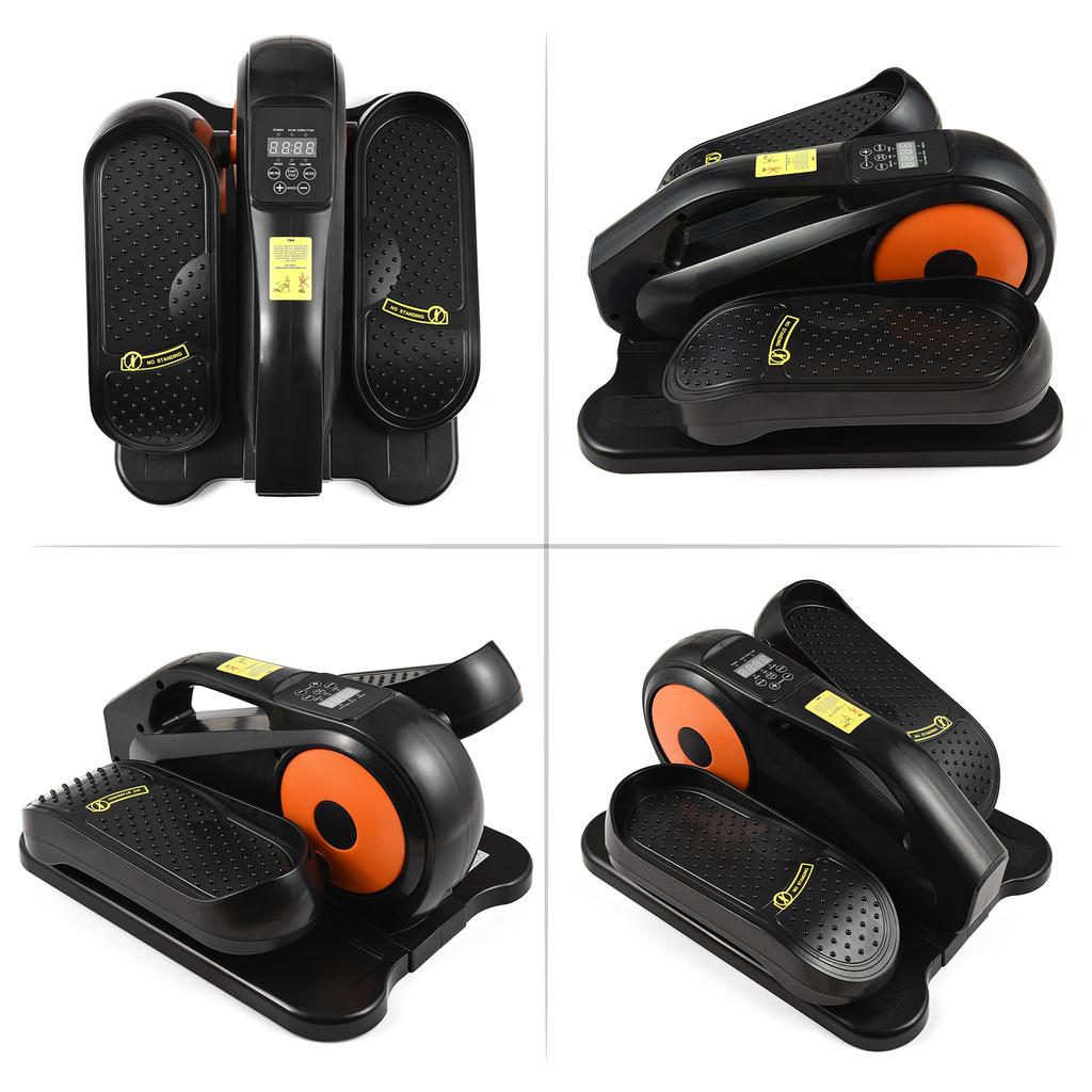 Maszyna eliptyczna pod biurkiem, elektryczna, pedałowa, do ćwiczeń na siedząco, z pilotem zdalnego sterowania, do biura domowego