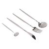 4 Piece Flatware Set Mirror Polished Cutlery Utensil Set Restaurant Eating Tableware Set for Restaurant Home