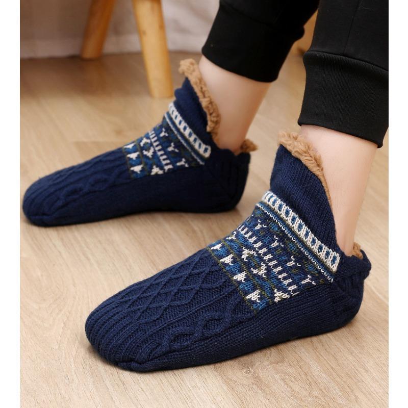 Fall and Winter Floor Socks Home Warm Women Men Socks Snow Socks Sleep Carpet Socks Slippers Socks Men Non-slip Yoga Socks