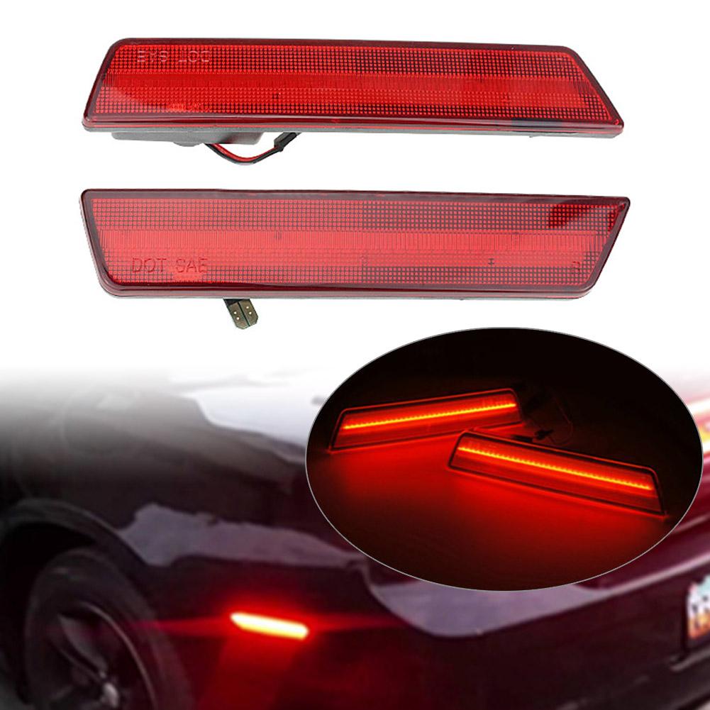 2Pcs Auto LED Rear Side Marker Lights For Dodge Challenger 2008 2009 2010 2012 2013 2014 Charger 2011 2012 2013 2014 Signal Lamp