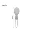 NuFeng Portable Folding Camping Cutlery Set