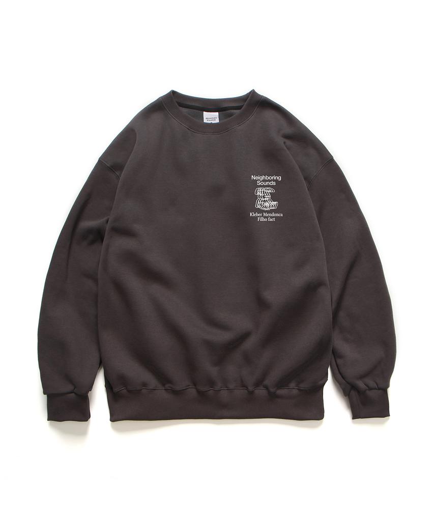 ABNORMALTHING Sounds Crewneck Grey
