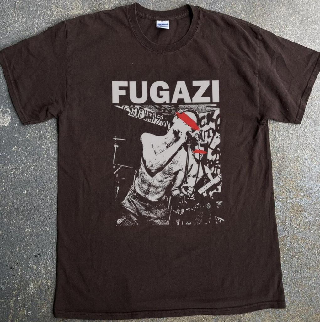 Fugazi Band Tshirt, Fugazi Retro Style Cotton Tshirt