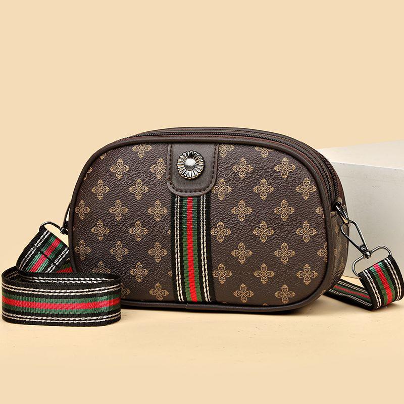 Многослойный кошелек в стиле ретро, ​​модная сумка через плечо для мобильного телефона на одно плечо, маленькая женская сумка, маленькая сумка через плечо