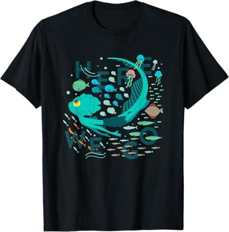 Luca Here We Go Tshirt Size S 4xl Gift For Friends S